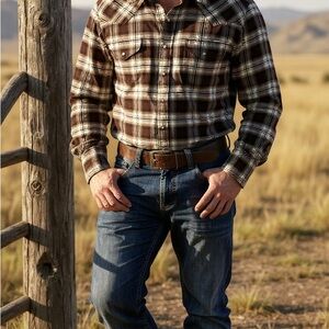 Ely western shirt with Pearl snaps